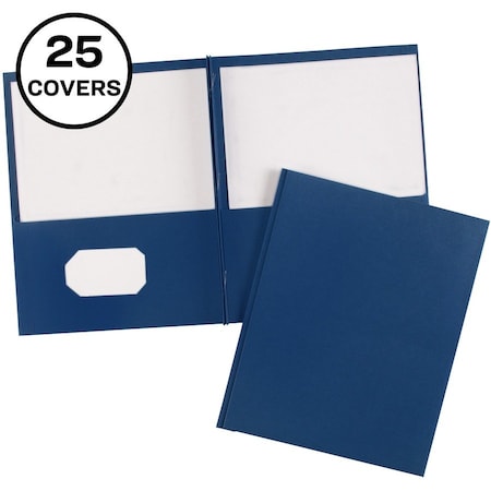 Avery Folder, 2Pocket, W/Fastnr, Dbe 25PK AVE47975